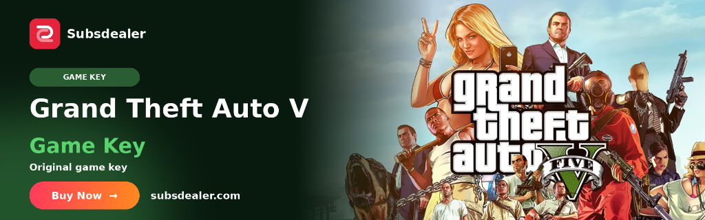 Grand Theft Auto V Game Key